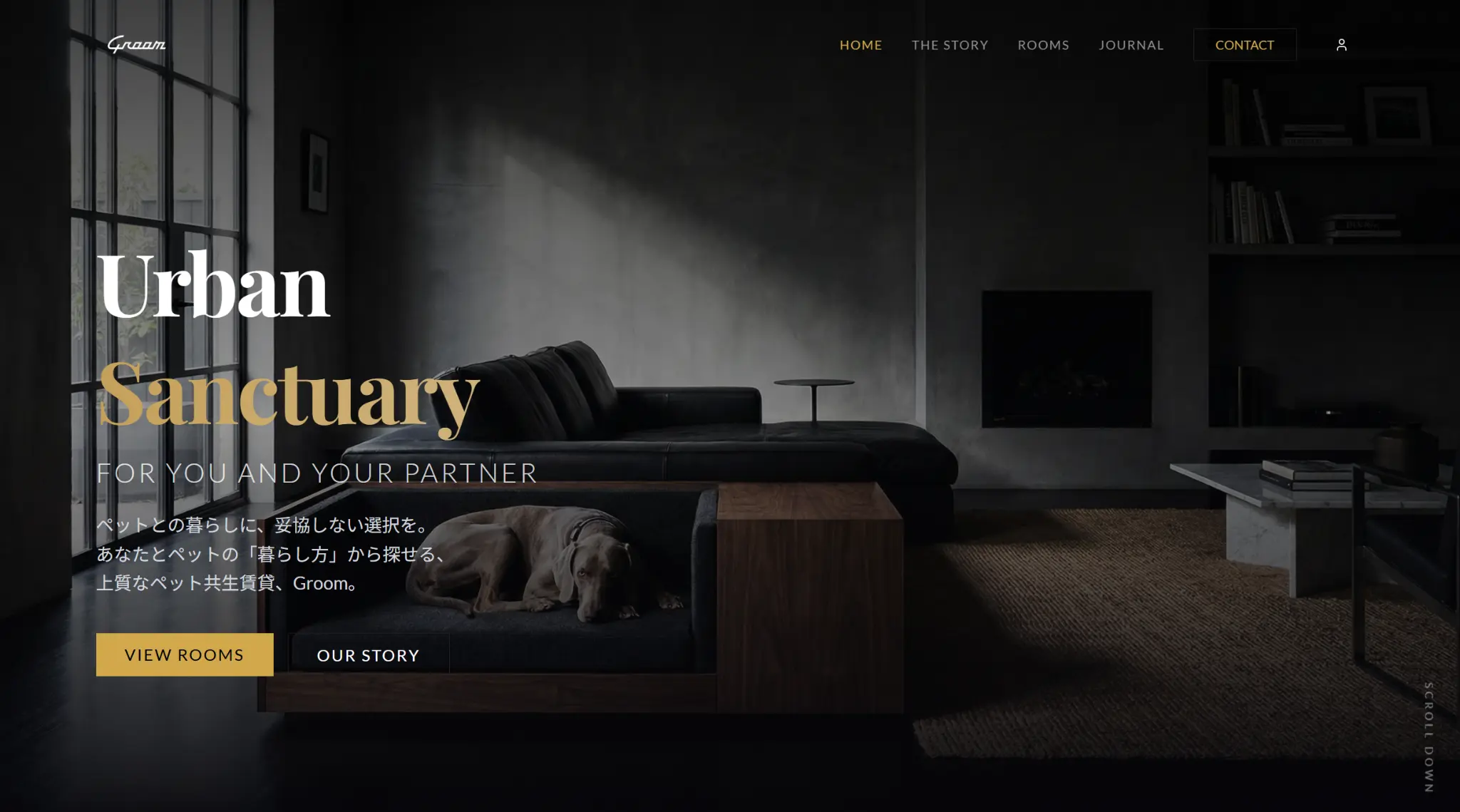 Groom - Urban Sanctuary for you and your partner